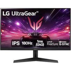 Monitor Gamer LG UltraGear 24 IPS, 180Hz, 24GS60F-B, 24"