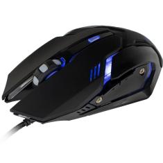 Mouse Gamer Arbor 2400 DPI com Led Azul - Mymax