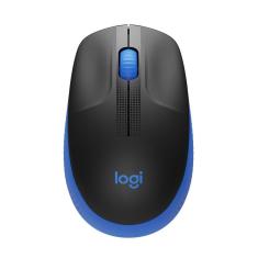 Mouse sem fio m-190 azul  logitech