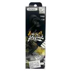 Fone De Ouvido Com Microfone Aliance Ev-3033 Cor Preto - Global