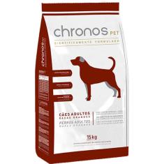 Ração Chronos Pet para Cães Adultos Raças Grandes - 15 Kg