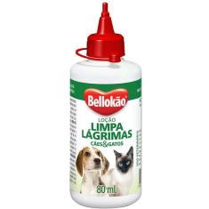 Loção Limpa Lágrimas Bellokão Cães e Gatos - 80 mL