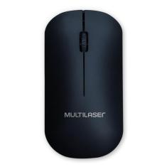 Mouse Sem Fio 2.4GHZ 1200DPI Usb Preto Multilaser - MO307-Unissex