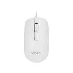 Mouse Usb Dynamic Slim Branco 1600 Dpi Cabo 1,8m - Vinik - Dm126b