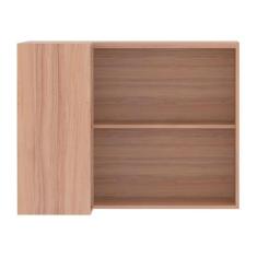 Armário de Canto Reto Yara Luciane 2 Portas - Luciane Cozinhas, Vanill