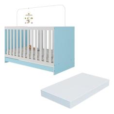 Berço 3 em 1 com Colchão Incluso Doce de Leite Multimóveis Mp4244