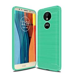 Capa para Moto G6 Play, com sensação macia, proteção total, anti-arranhões e impressões digitais + capa de celular resistente a arranhões para Moto G6 Play