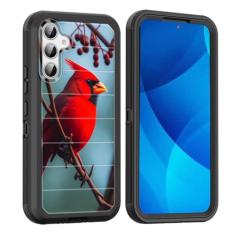 smauncucn Capa para Galaxy S24 Plus, proteção contra quedas de corpo inteiro à prova de choque à prova de poeira resistente 3 camadas militar resistente durável capa para Samsung Galaxy S24 Plus 6,7