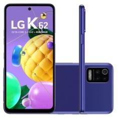 Smartphone LG K62 LMK520BMW 64GB Tela 6.60’’ Android 10.0 (Q OS) Azul