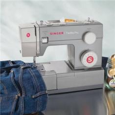 Máquina de Costura Singer Facilita Pro 4411 10 Pt Cinza 127V
