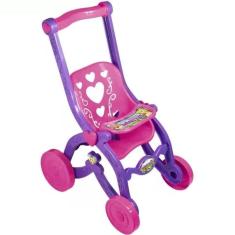 Carrinho de Boneca Princesas CDB-050 - Brinque Mix