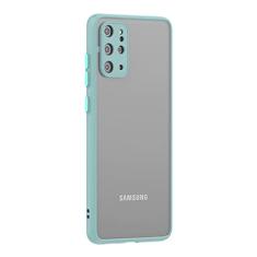 Capa protetora de lente de câmera para samsung a51 a12 a71 a50 a72 a52 a32 a21s a70 s8 s10 plus note 10 20 s21 ultra s20 fe capa fosca, azul claro, para a71