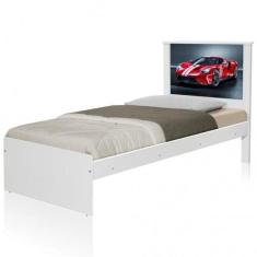 Cama Solteiro Carro Sport Vermelho