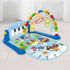 Tapete Ginásio Musical Interativo Infantil - Automóveis