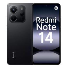 Smartphone Xiaomi Redmi Note 14 4G 128GB 6GB RAM Global e Desbloqueado Midnight Black