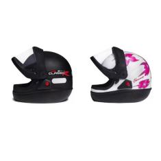 Capacetes San Marino Automático Preto Fosco Classic e Femme Feminino B