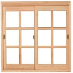 Janela De Correr Quadriculada JE221 120cm x 100cm Esel