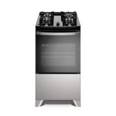 Fogão 4 bocas Electrolux Cinza Efficient Mesa Vidro, Tripla Chama e PerfectCook (FE4GG) Bivolt