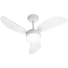 Ventilador de Teto New Light Led Branco 3 Pás de MDF 110V - Venti-Delt