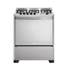 Fogão 5 Bocas Dako Magister Style Espelhado com Mesa Inox Bivolt