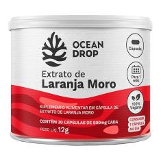 Extrato de Laranja Moro 30 Cápsulas 500mg Ocean Drop-Unissex