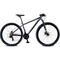 Bicicleta aro 29 KRW Alumínio 24 Vel Marchas Freio Hidráulico Suspensão dianteira Mountain Bike KR3-Unissex