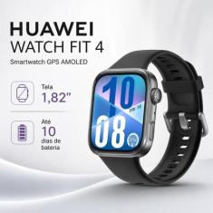 Smartwatch Huawei Watch Fit 4 GPS AMOLED 1,82 2000 Nits 5 ATM Até 10 D