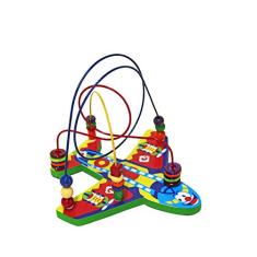 Carlu Brinquedos - Avião Jogo Aramado, 2+ Anos, Multicolorido, 3115