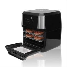 Fritadeira Elétrica sem Óleo Air Fryer Oven Tronos RC-02 - 3 em 1 - Painel Touch - 12 Litros - 1700W - Preto