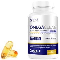 Ômega 3 ÔmegaClean Ultra Concentrado 60 Cáps - Health Clean