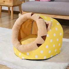 Cama de cachorro areia de gato, estufa de areia para animais de estimação, areia para gatos pequenos, cama de sofá de dormir para animais de estimação, almofada para cães canil, almofada para cães