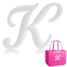 ZEOXUER Bogg Bag Letters, berloques decorativos para bolsa Bogg, acessórios de letras do alfabeto, pingentes de bolsa Bogg Inserir letras do alfabeto, letras 3D do alfabeto para personalizar bolsa