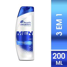 Shampoo Head&Shoulders Anticaspa 3 em 1 Masculino - 200mL