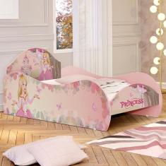 Cama Infantil Princesa Rosa New