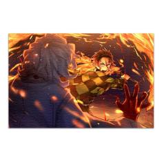 Quebra-cabeça Kimetsu No Yaiba Personalizado 60 Peças