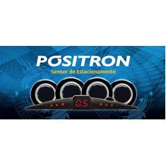 sensor de estacionamento 4 sensores - ps220 - positron (branco)