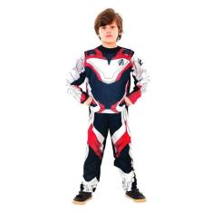 Fantasia Uniforme Vingadores Ultimato Infantil Luxo - Global Fantasias