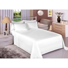 Jogo De Cama King Size Liso 180 Fios Fiori