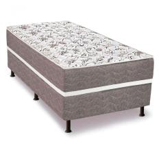 Cama Box Solteiro Conjugada Londres - Bello Box - Molas Ensacadas D33 57x88x188