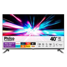 Smart TV 40 Polegadas PTV40M9GR2CGB Full HD LED Dolby Audio Roku TV Philco