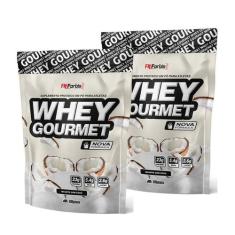 Kit 2X Whey Protein Gourmet 907g Refil - FN Forbis Nutrition, Único, I