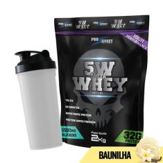 Kit Whey Protein Dark Insane 2Kg + Coqueteleira 600ml - Pro Effect - F