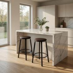 Kit 2 Banquetas Banco Banquinho Sem Encosto Balcão Cozinha Bancada Bal