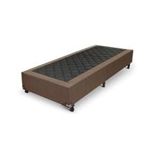 Base Box Solteiro 96x203x25cm Linho Prorelax Marrom