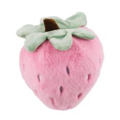 Pelúcia Morango Rosa Fofo Frutinha 20cm  - Foffy