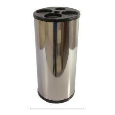 Lixeira Para Copos Descartáveis De Água E Café Em Aço Inox - JSN