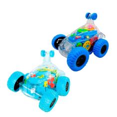 Carrinho de Brinquedo Transparente Gira 360 Graus Luz e Musica D168-10 - Dorémi