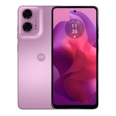 Smartphone Motorola Moto G24 128GB Dual Chip 4G Tela 6,6&quot; Câmera Dupla 50MP+2MP Rosa