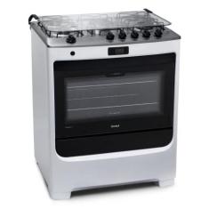 Fogão Consul 5 Bocas Branco Dupla Chama Bivolt CFS5QAB, 127v/220v
