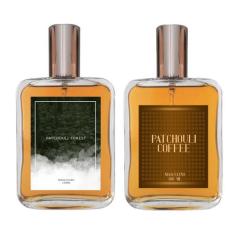 Kit Perfume - Patchouli Forest + Patchouli Coffee 100ml - Essência do 